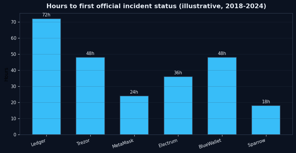 Wallet public incident response time - POOL BTC chart