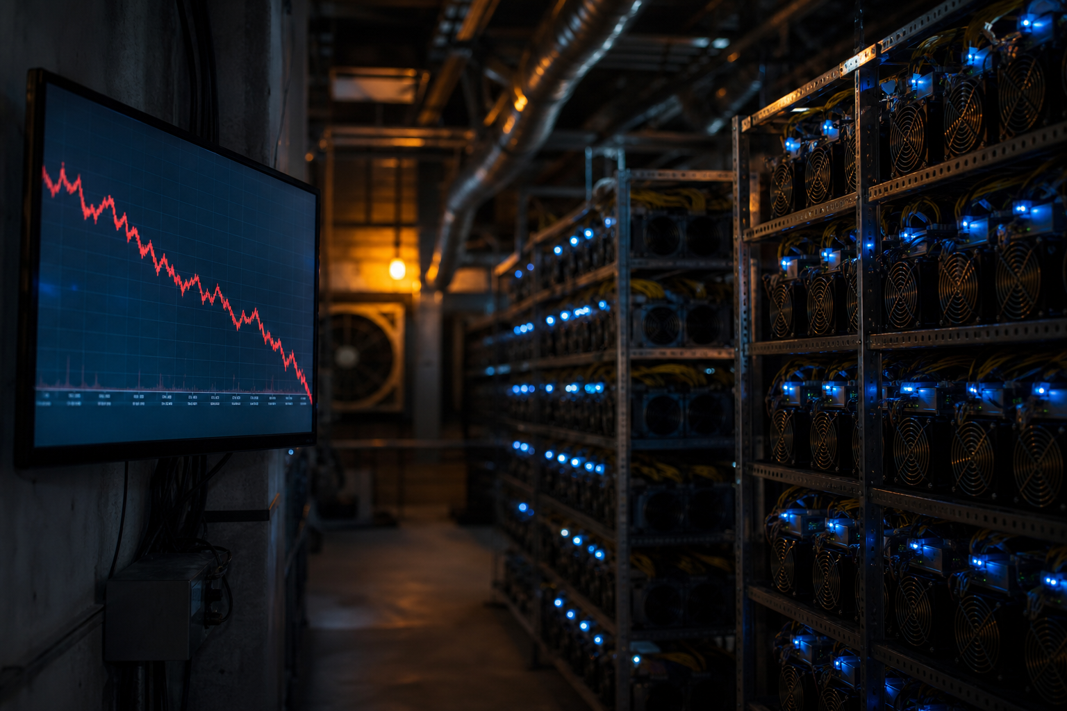 Bitcoin mining difficulty drops 10%: what it means in June 2026