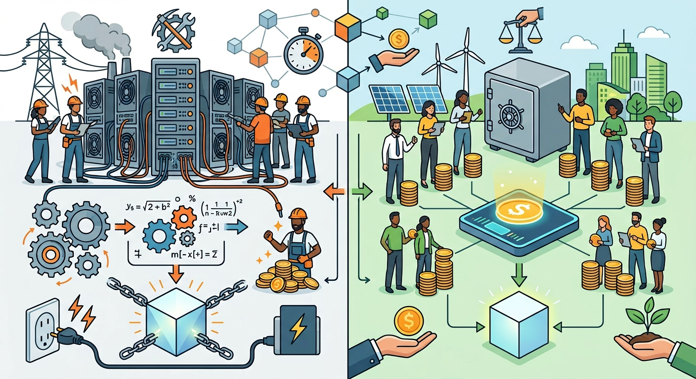 PoW vs PoS: what’s the difference